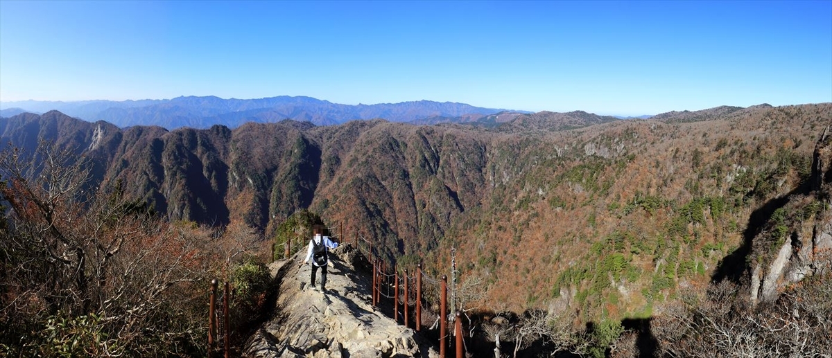 大蛇嵓 展望 断崖絶壁 台高山脈 大台ヶ原