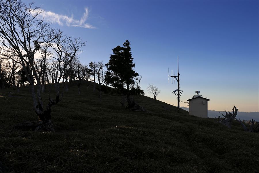 三津河落山 日本鼻 雨量観測所 台高山脈 大台ヶ原