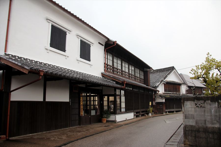 肥前浜 町並み 重要伝統的建造物群保存地区 鹿島市 佐賀県