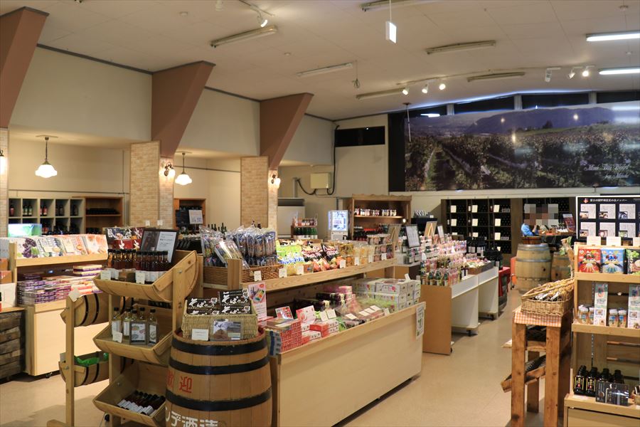 モンデ酒造 売店 ワイナリー 石和温泉 甲府市 山梨県