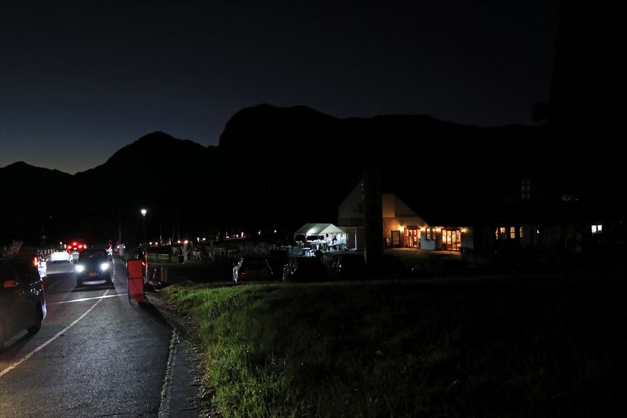 曽爾高原 ファームガーデン 夜 奈良県