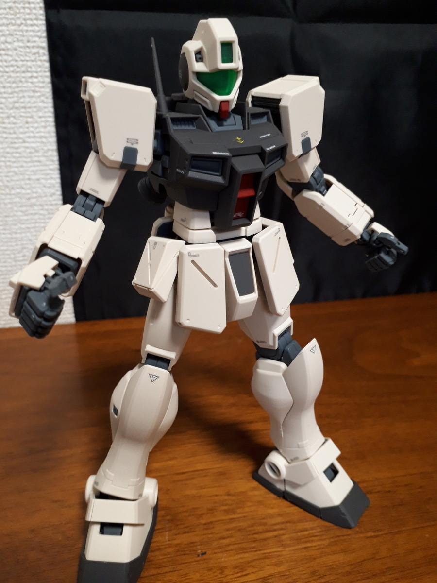 ジムコマンド 市街地戦 ウェザリング① - ガンプラ（特にHGとMG