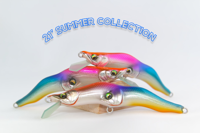21' Summer Collection【掌の中で育まれた木片小魚たち】 - デンキチの