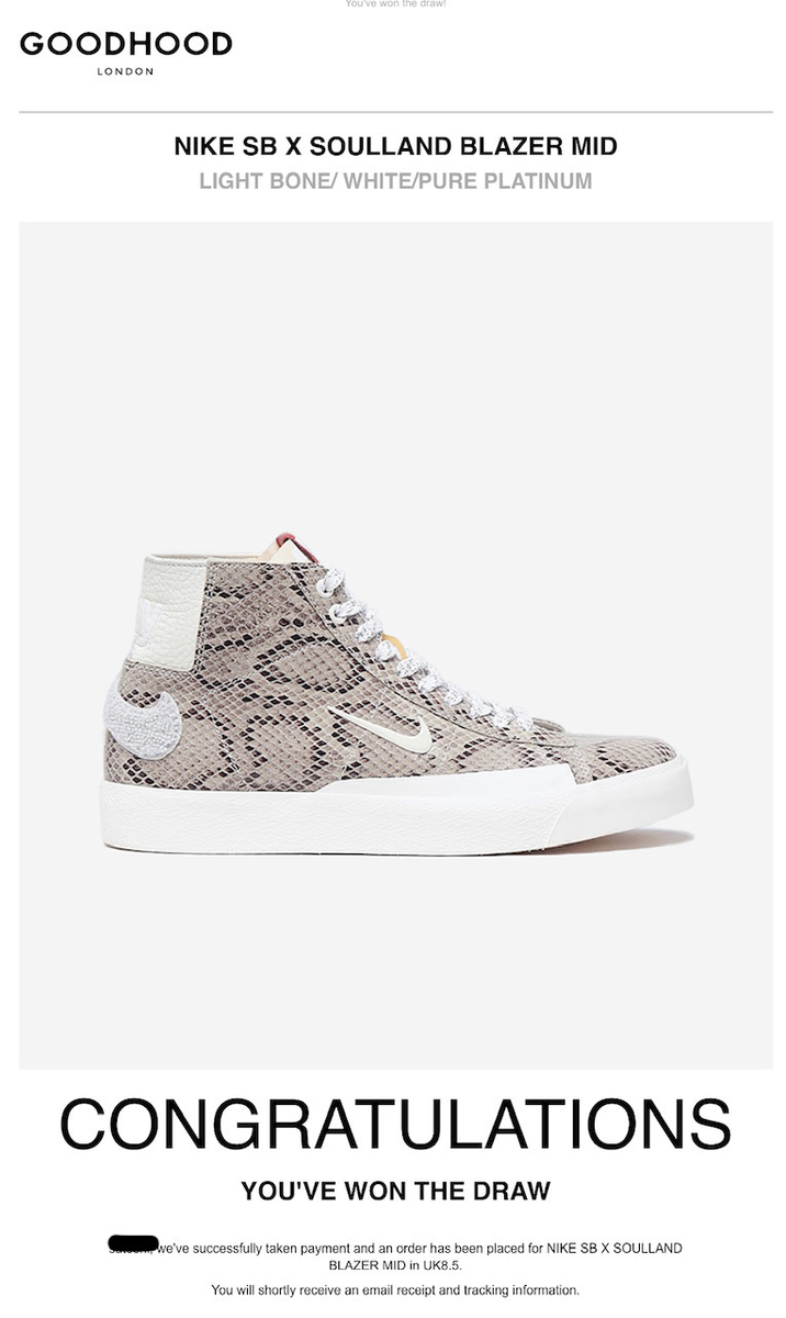 Nike Nike Sb Blazer Mid Qs Soul Land Snkrs Life