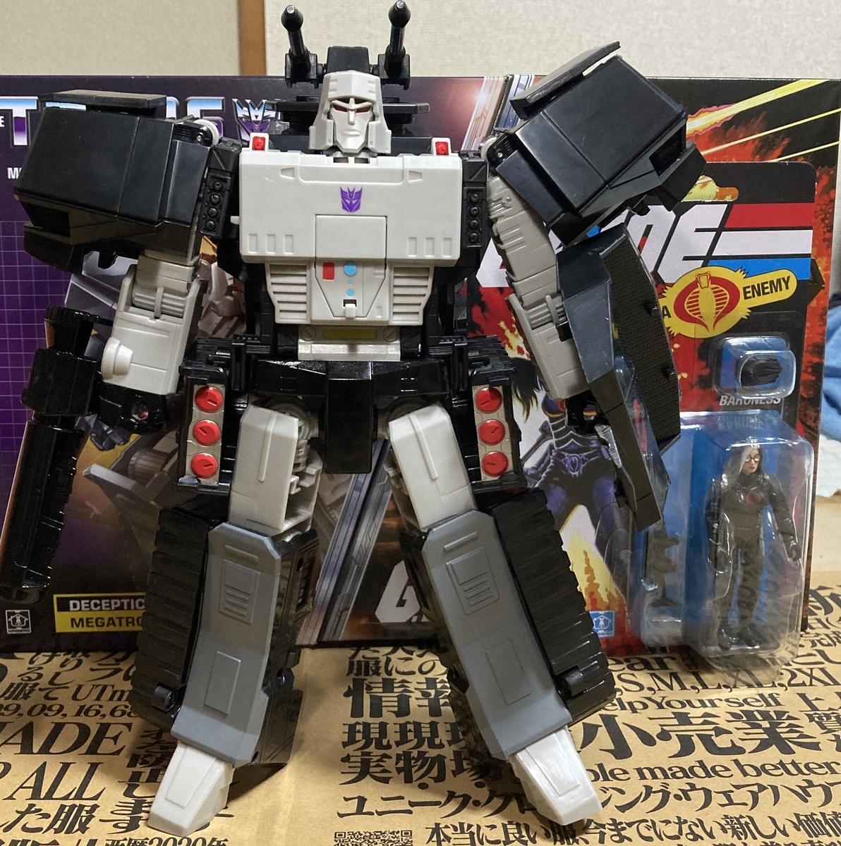 トランスフォーマー×G.I.ジョー コラボレーティブ MEGATRON H.I.S.S