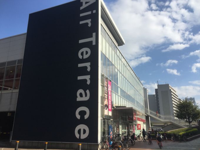 芝浦アイランドにあるエアテラス 芝浦アイランドにあるエアテラス