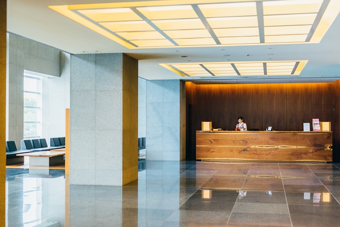 ブリリアマーレ有明のレセプションの写真