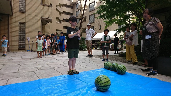 アトラス江戸川アパートメントのサマーパーティーの写真