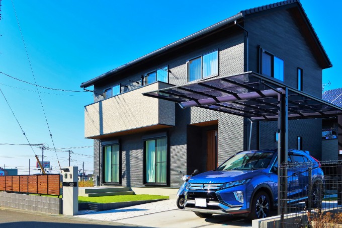 Mさんが建てた注文住宅の外観