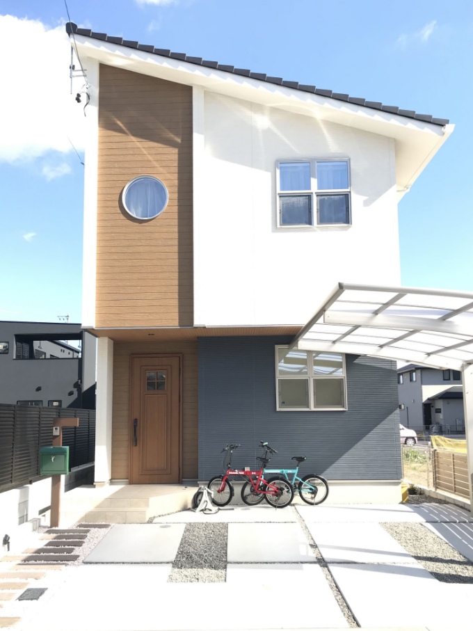 Kさんが建てた注文住宅の外観