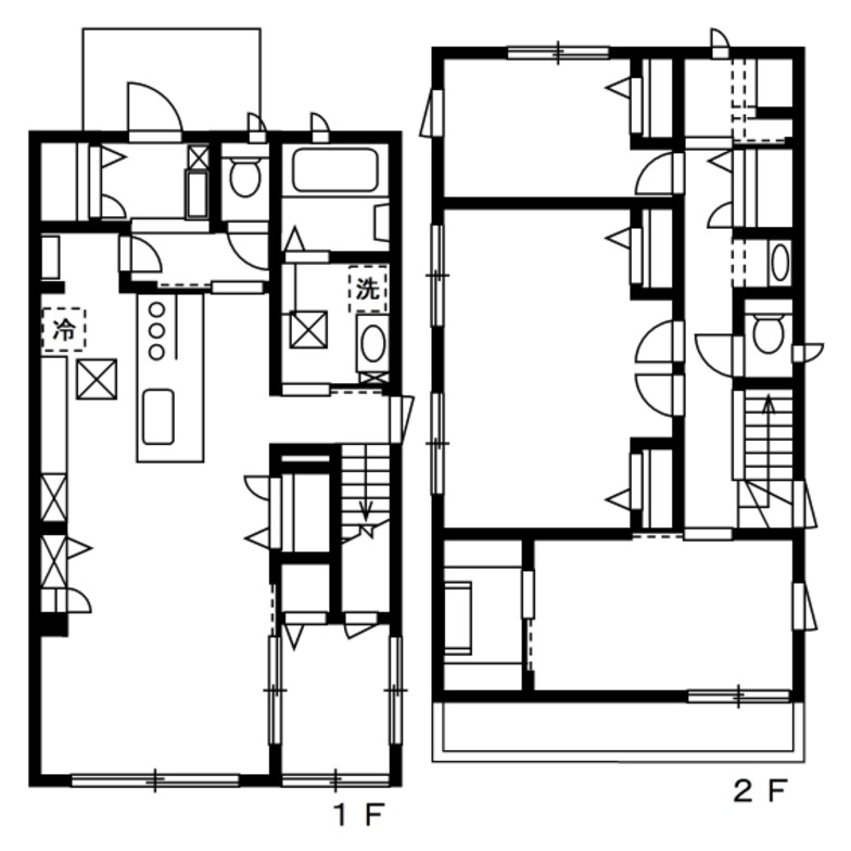 Mさんが建てた注文住宅の間取り