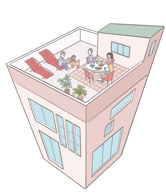 屋上のある家のメリット デメリット 後悔しないためのポイントとは My Home Story スーモカウンター注文住宅 屋上のある家のメリット デメリット 後悔しないためのポイントとは My Home Story スーモカウンター注文住宅