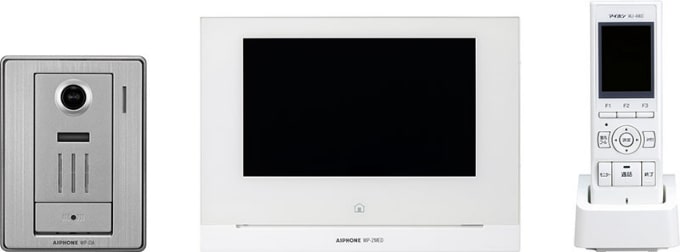 スマートフォン連動タイプのドアホン「WP-24A」