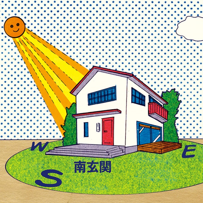 南玄関のイメージ