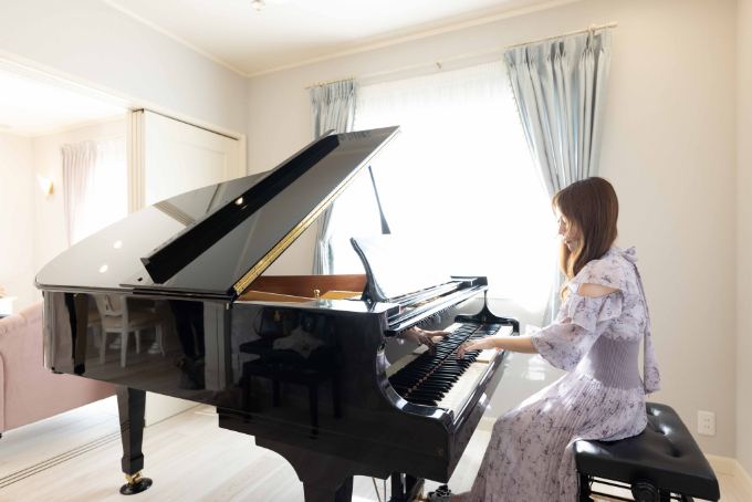 Iさん宅のピアノ室/注文住宅実例