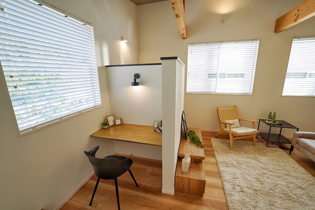 オープンタイプのワークスペースの写真