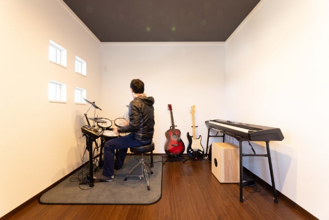 音楽部屋の写真