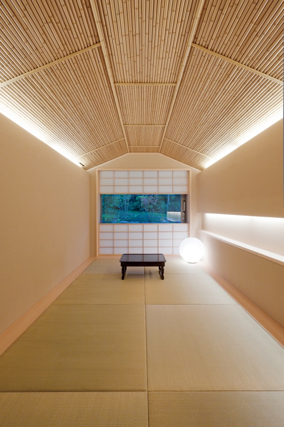 塗り壁の部屋の写真