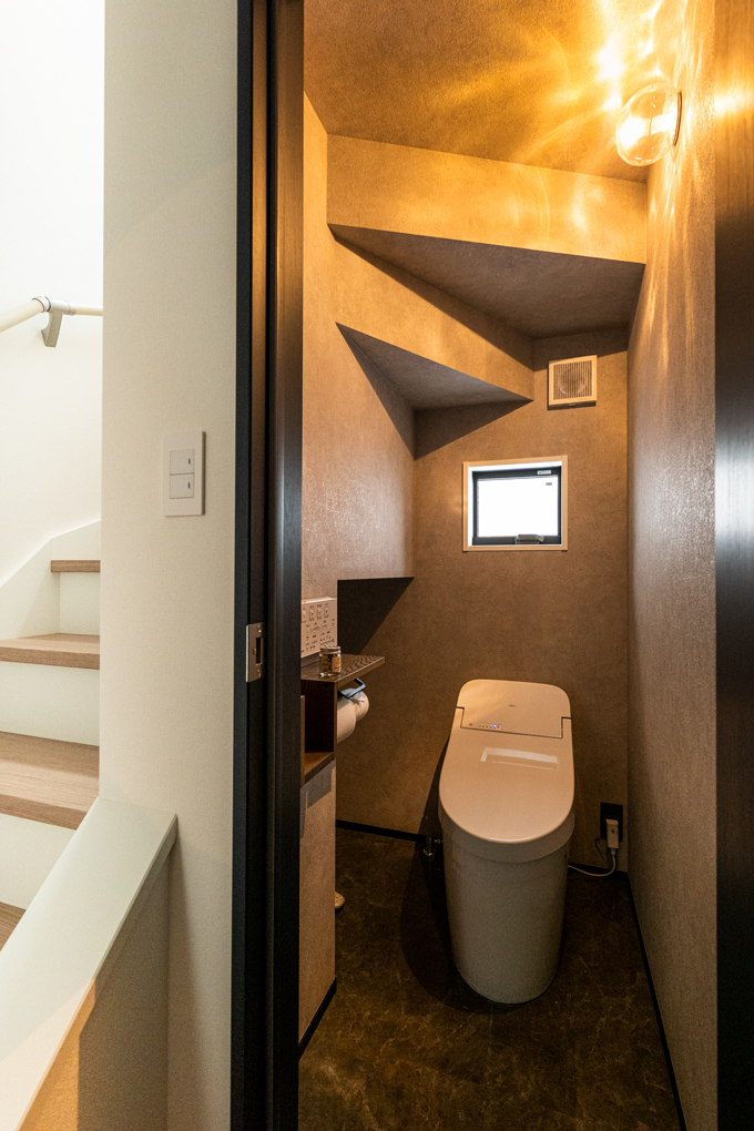 Kさん宅のトイレ/注文住宅実例