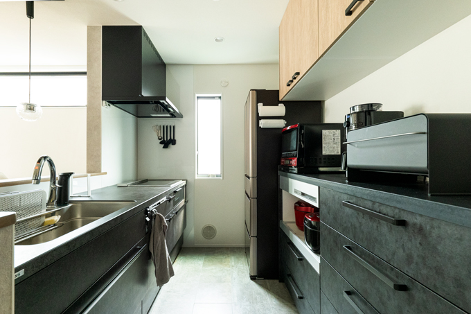 Kさん宅のキッチン/注文住宅実例