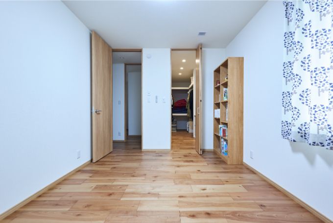 Sさん宅の寝室/注文住宅実例