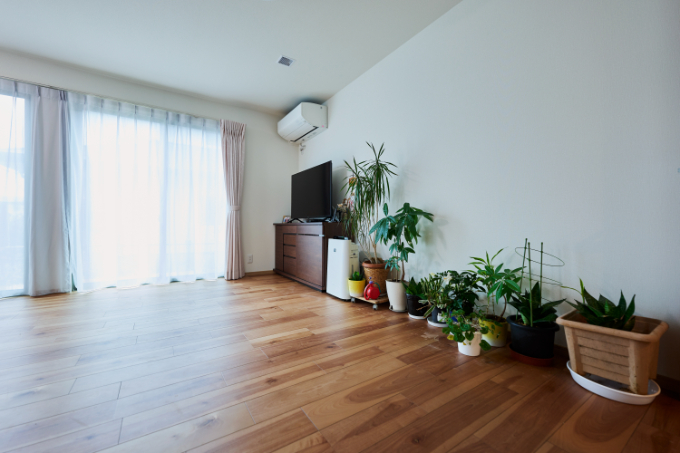 Sさん宅のリビング/注文住宅実例