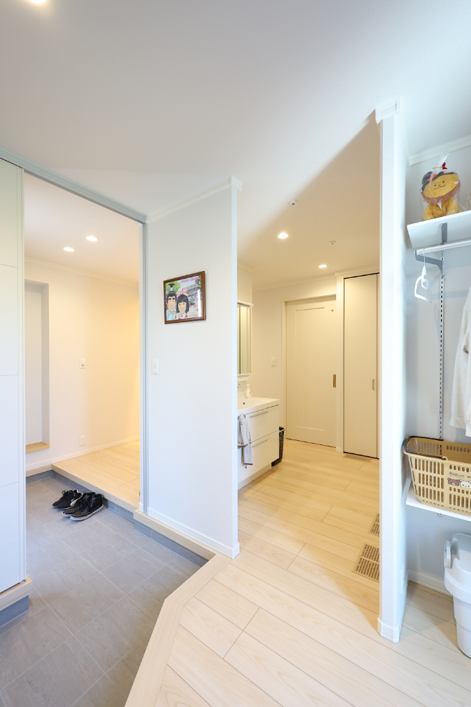 Gさん宅の動線/注文住宅実例