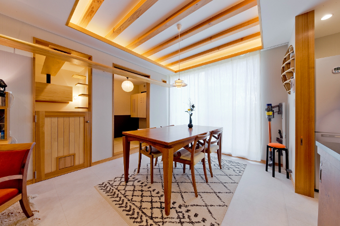 猫のトイレのある部屋