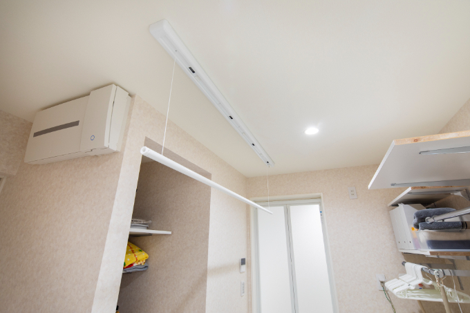 Oさん宅のランドリールーム/注文住宅実例