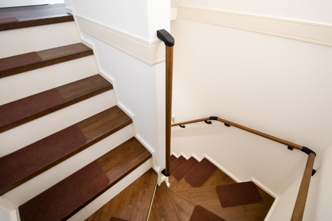 Oさん宅の階段/注文住宅実例