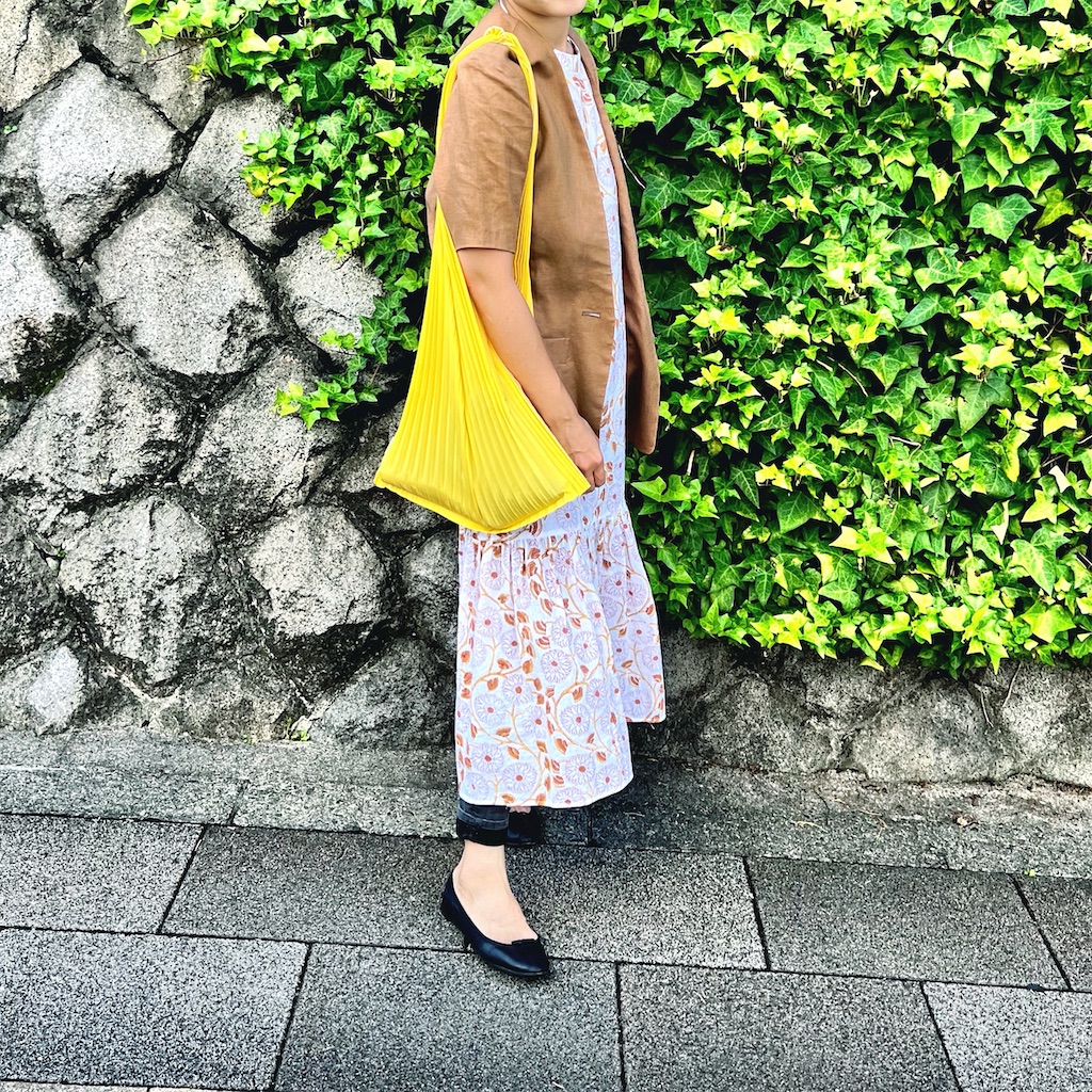 今日のコーデ 白金 表参道おさんぽ コーディネート 服で世界を旅する