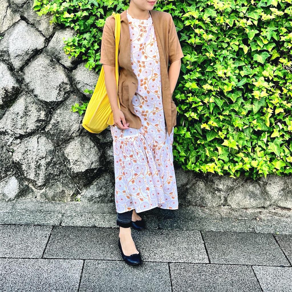 今日のコーデ 白金 表参道おさんぽ コーディネート 服で世界を旅する