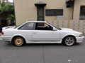 [車][スーパーレビン(AE92)]タイヤ交換前