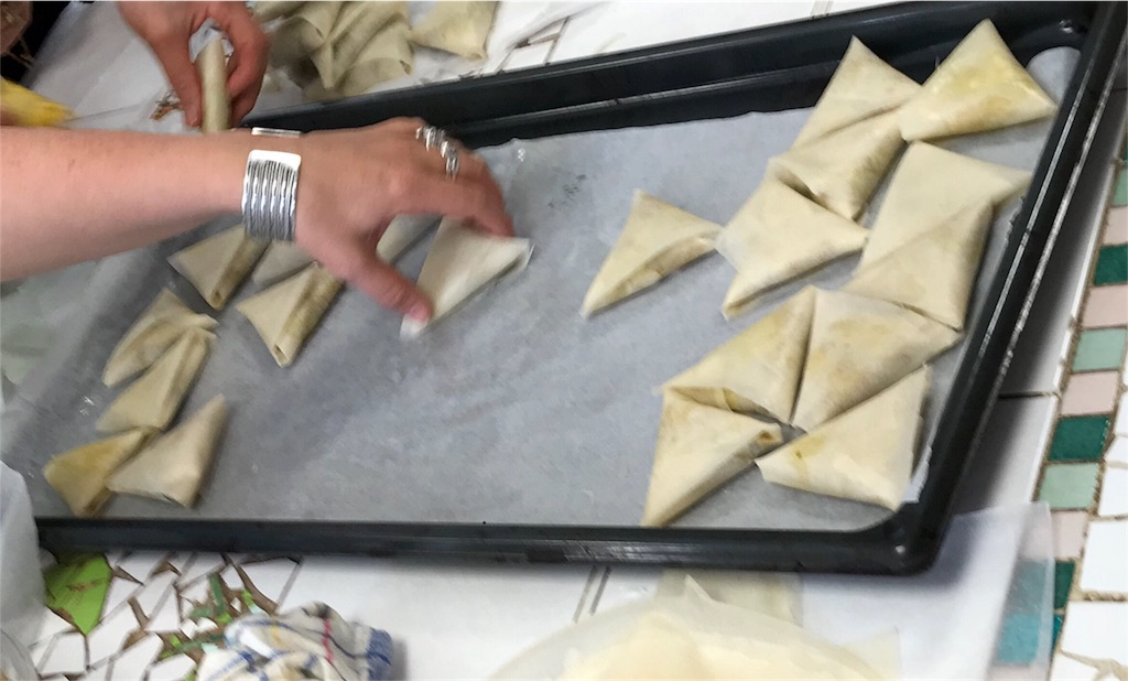 フランス語学校で なぜかアラブ料理教室 海外食べ歩きブログ レシピ付