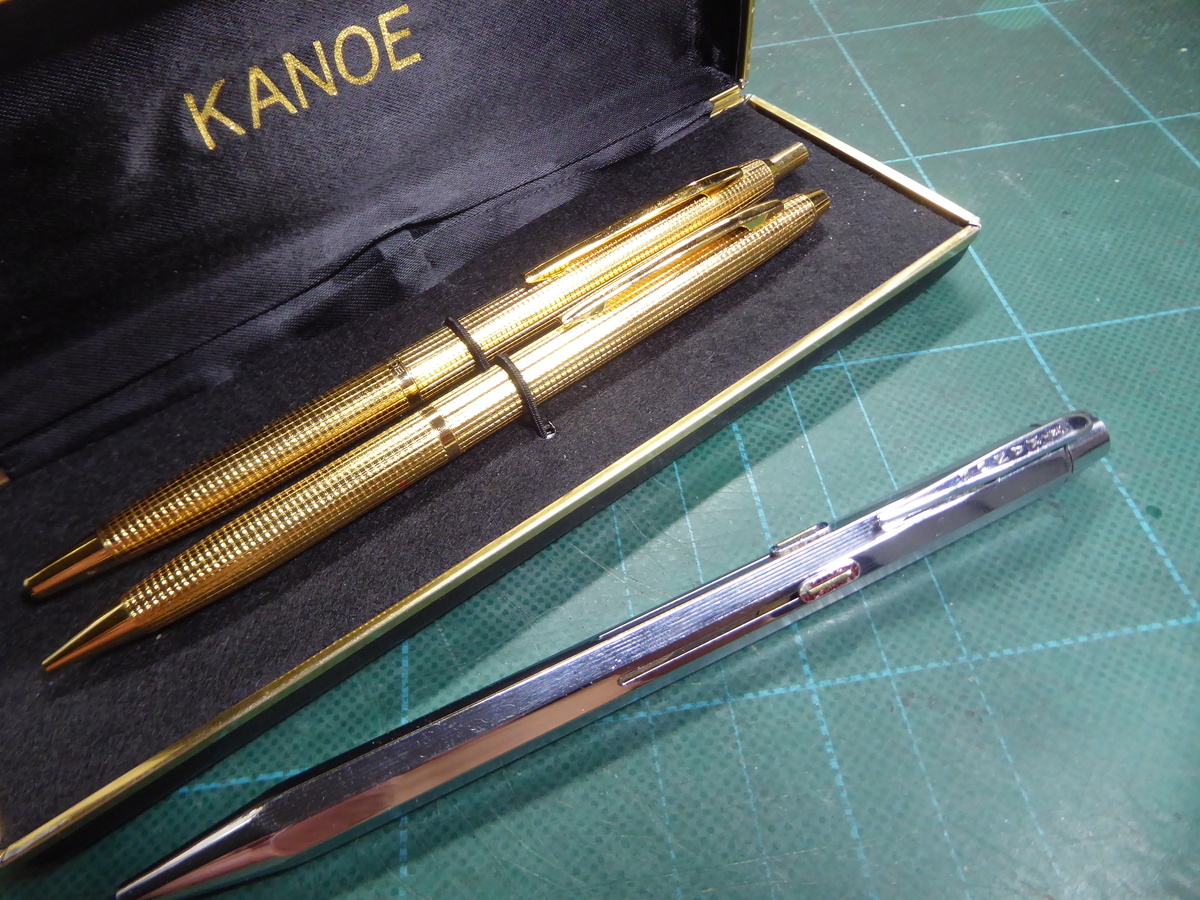 1970s◆カノエ KANOE 高級ボールペン ゴールド ニューマン 日本製 KANOE ふたたび - なにもせんほうがええ