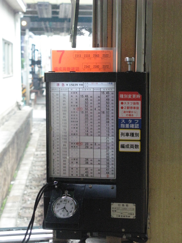 2313Fのスタフ - まだ見ぬ駅を求めて～逆瀬の駅巡り旅～