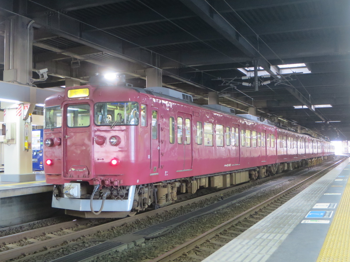 8/12 終焉近い415系・413系を記録する&IRいしかわ鉄道駅めぐり
