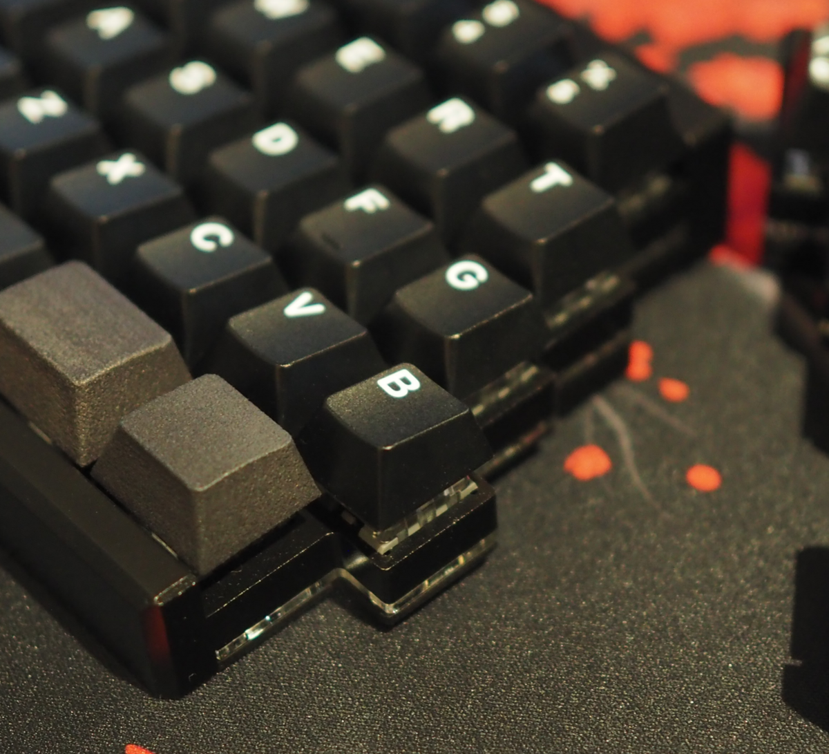 7sProMax ブラック 完全無線セット 自作キーボード 7sProMax｜Keeb-On!