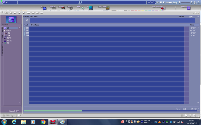 CMT-SE3のジャンク品を購入、友人にMDS-SE9を譲って貰いスピーカー環境