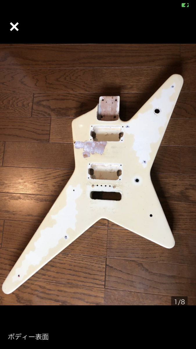 ギター　ランダムスター　　ジャンク Yahoo!オークション - ジャンク ESP ZEP-Ⅱ ランダムスター 高崎