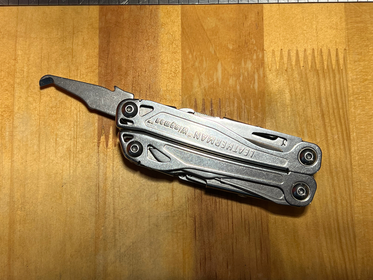 LEATHERMAN - LEATHERMAN WINGMAN レザーマン ウイングマン 美品 LEATHERMAN WINGMAN(レザーマン ウィングマン) - Fin‐ch