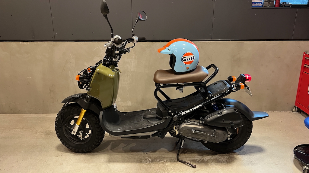 ☆安心の点検整備.動画☆ホンダ ズーマー AF58☆各部リフレッシュ整備で快調です！ライトカスタム車なのでこのまま乗ってもさらにカスタムしても！ ZOOMERも僕もリフレッシュ。 - Sangi's diary