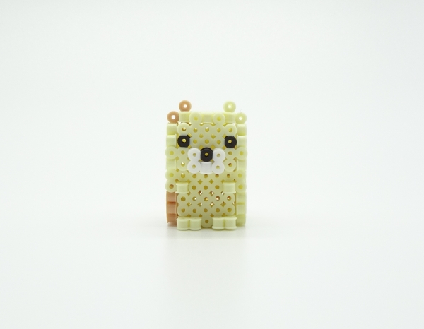 アイロンビーズ3d すみっコぐらしより ねこ たこやき の いろいろちまちま 作りましたー