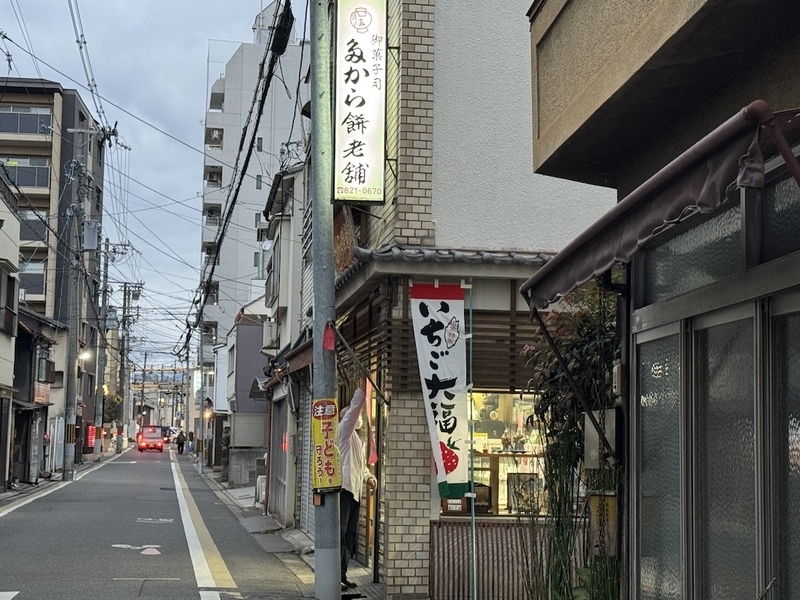 【京都グルメ】老舗和菓子屋「たから餅老舗」の絶品いちご大福|職人さんとの出会い - ぶるぶるイスタンブール 期間限定のトルコ生活