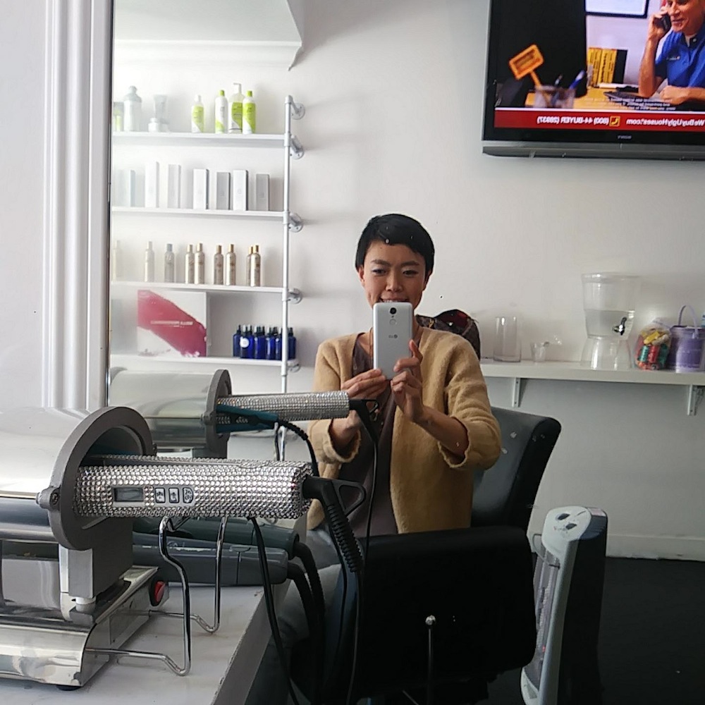 サンフランシスコで美容室に行ってきたぞ。 - さとちゃんとおじー, image size:1000x1000