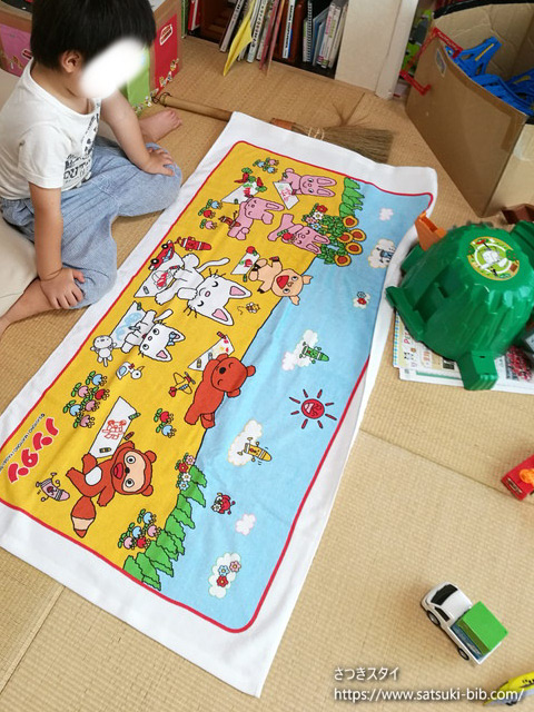 プールタオル ラップタオル キッズ用 の簡単な作り方 さつきスタイ プールタオル ラップタオル キッズ用 の簡単な作り方 さつきスタイ