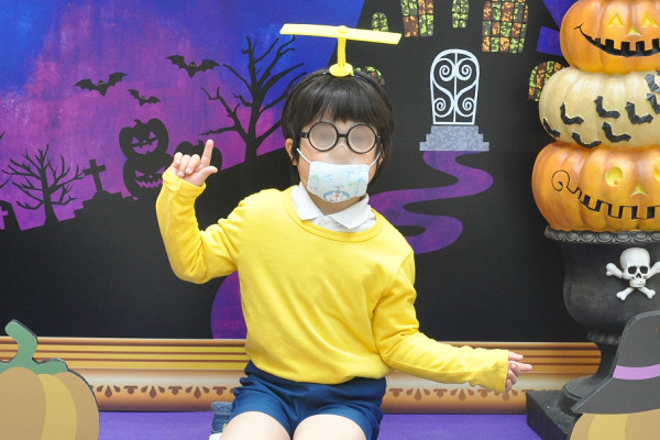 のび太くんのコスプレ衣装を自作 幼稚園児ハロウィン仮装 さつきスタイ