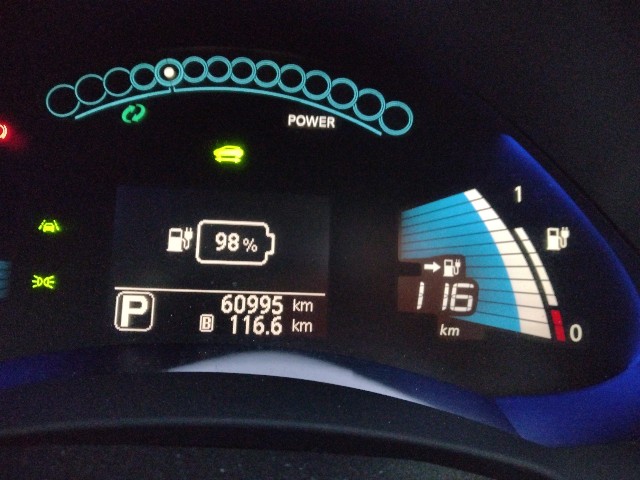 日産リーフ】更にセグ欠け、とうとう8セグに…… - サラリーマン投資家が 