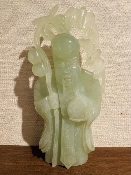 国内正規品 夏セール中❗フォロー割り5% 中国美術 七福神 白磁 寿老人