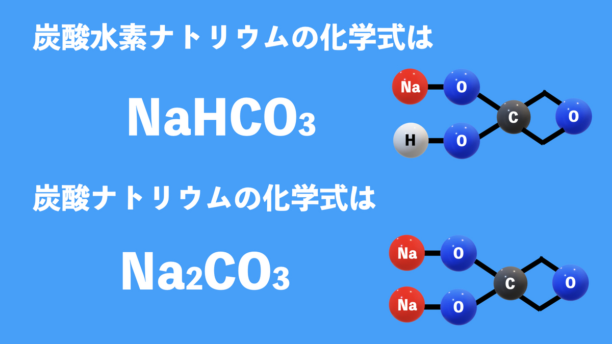 炭酸 水素 ナトリウム 化学式